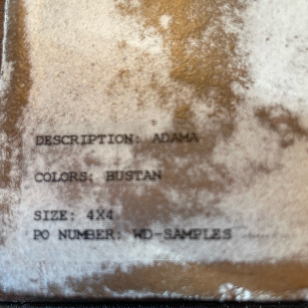 Tabarka Adama Sample Tile